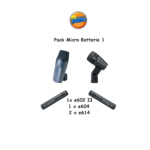 LOCATION - PACK MICRO BATTERIE SENNHEISER