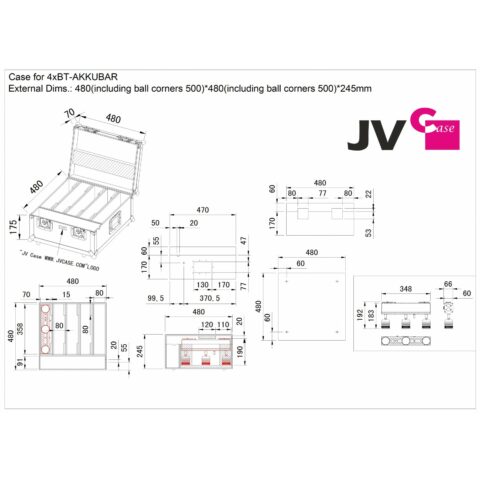 CASE for 4x BT-AKKUBAR – Image 4