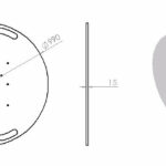 ASD - 57EML359 / Embase de sol lourde pour SX 390, SZ 390