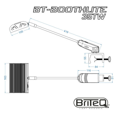 BRITEQ - BT-BOOTHLITE 35TW – Image 4